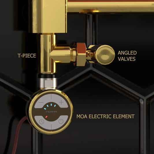 Gold Dual Fuel Kit (Element + Valves + T Piece) - Terma Moa
