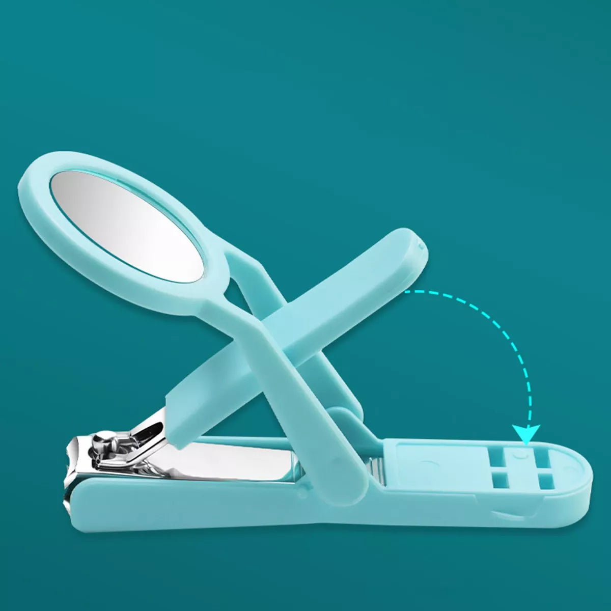 Precision Magnifying Glass Finger Nail Toe Nail Clippers Cutter Heavy Duty Nails