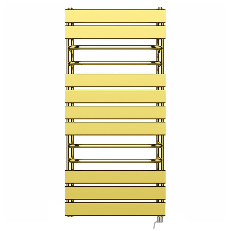 white background gold designer standard electric