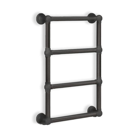Anthracite Grey Charlotte - Traditional Heated Towel Rail Radiator - 500 x 750mm