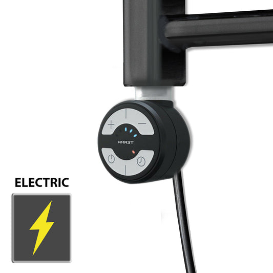 Terma MOA Thermostatic Electric Element for Heated Towel Rail Radiator Black