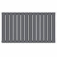 Designer 1060mm x 600mm Anthracite Gray Horizontal Single Flat Panel Radiator 2503 Btu 
