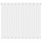 Designer 660mm x 600mm White Horizontal Single Column Radiator 1535 Btu 