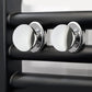 Chrome Extra Hanger for Heated Towel Rail Radiator - Bath Robe Hook Clip (Pair) 