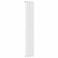 Designer 300mm x 1600mm White Vertical Single Column Radiator 1695 Btu 