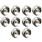 1/2" Chrome Radiator Air Vent Bleed Plug Valve 