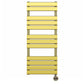500x1200mm Gold Electric Heated Towel Rail Panel Bathroom Radiator 