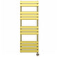 500x1400mm Gold Electric Heated Towel Rail Panel Bathroom Radiator 