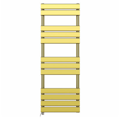  500x1400mm Gold Electric Heated Towel Rail Panel Bathroom Radiator 