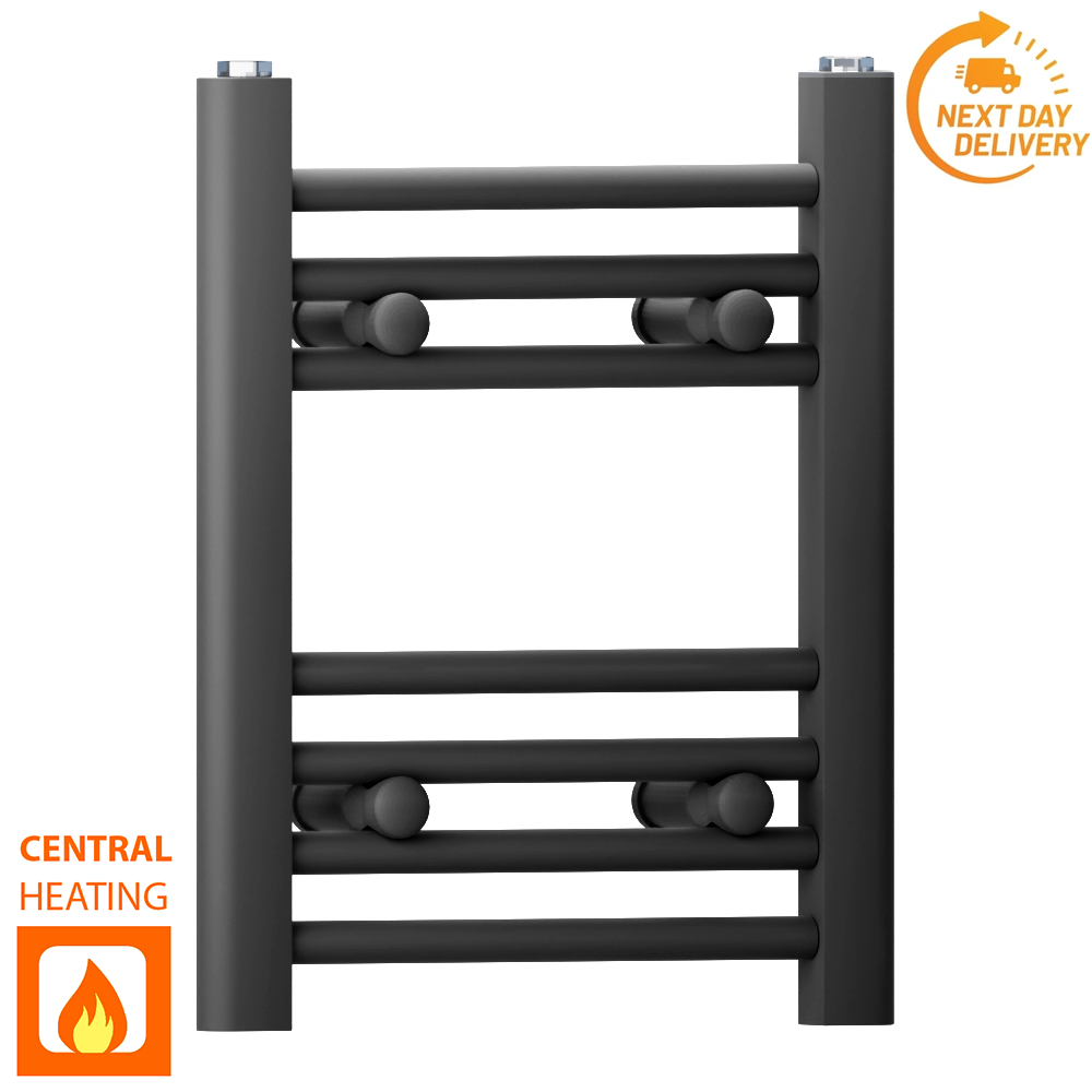 30 40 Matt Black Towel Rail Radiator Heated Warmer Wide High Central Heating 42a3fe59 3ed2 4dae 89bc 8e259c87ee6e