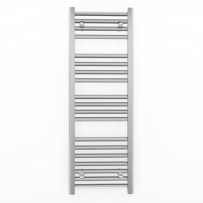 400mm x 1000mm Straight Chrome Heated Towel Rail Radiator