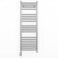 400mm Wide - Electric Heated Towel Rail Radiator - Flat Chrome - Straight