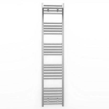 400mm x 1600mm Straight Chrome Heated Towel Rail Radiator