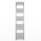 400mm Wide - Heated Towel Rail Radiator Chrome - Straight