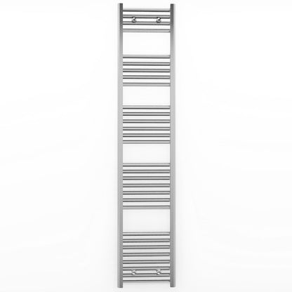 450mm x 1700mm Straight Chrome Heated Towel Rail Radiator