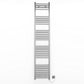 300mm x 1700mm Straight Chrome Electric Pre-Filled Heated Towel Rail Radiator