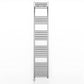 400mm x 1800mm Straight Chrome Electric Pre-Filled Heated Towel Rail Radiator