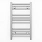 400mm Wide - Heated Towel Rail Radiator Chrome - Straight