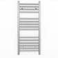 350mm Wide - Heated Towel Rail Radiator Chrome - Straight