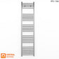 400mm x 1400mm Straight Chrome Heated Towel Rail Radiator