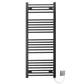 45 120 Matt Black Towel Rail Radiator Heated Warmer Wide High Electric Pre Filled Standard Manual Element 04dd9cfa 7613 46f2 a689 5ce316ff55e3 