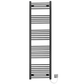 45 170 Matt Black Towel Rail Radiator Heated Warmer Wide High Electric Pre Filled Standard Manual Element 2c5d5adb e326 491f b6f0 4d03f90775ae 
