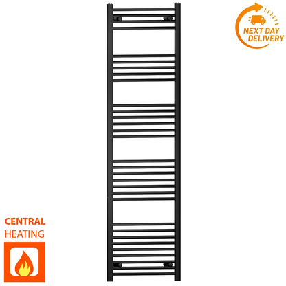 45 180 Matt Black Towel Rail Radiator Heated Warmer Wide High Central Heating a9cf6332 31d7 4ab1 a594 cc5355e4871e 
