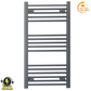 500mm x 900mm Small Anthracite Grey Electric Heated Towel Rail Radiator 