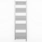 550mm Wide - Electric Heated Towel Rail Radiator - Flat Chrome - Straight