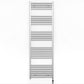 550mm Wide - Electric Heated Towel Rail Radiator - Flat Chrome - Straight