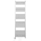 Dual Fuel 550mm x 1700mm Straight Chrome  Heated Towel Rail Radiator- (incl. Valves + Electric Heating Kit)