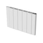724 x 500mm Smart Wifi Electric Panel Radiator - 1000W White Horizontal Aluminium 