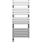 500 x 1200mm Chrome Designer Bathroom Electric Heated Panel Towel Rail Radiator 