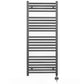600mm x 1200mm  Anthracite Grey Electric Pre-Filled Heated Towel Rail Radiator