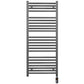 600mm x 1200mm  Anthracite Grey Electric Pre-Filled Heated Towel Rail Radiator