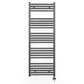 600mm x 1400mm  Anthracite Grey Electric Pre-Filled Heated Towel Rail Radiator