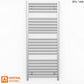 550mm x 1200mm Straight Chrome Heated Towel Rail Radiator