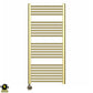 550mm x 1200mm Shiny Gold Electric Pre-Filled Heated Towel Rail Radiator