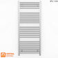 600mm x 1200mm Straight Chrome Heated Towel Rail Radiator