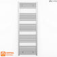 600mm x 1400mm Straight Chrome Heated Towel Rail Radiator