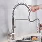 Chrome Swivel Bendable Kitchen Mixer - Stainless Steel (360°, Dual Spray) Model Kpy 30235 