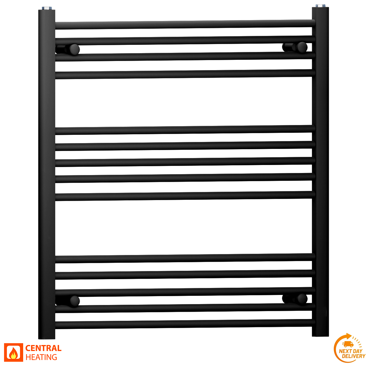 80 80 Matt Black Towel Rail Radiator Heated Warmer Wide High Central Heating 38d8181f 22dd 4a9a 86b5 3ac32e8638f0