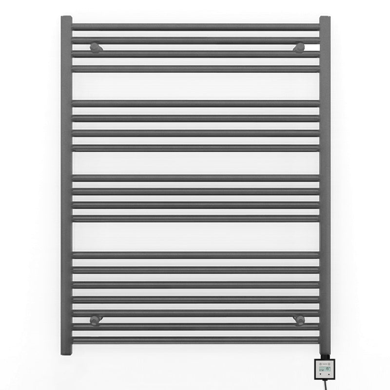 700mm x 1000mm  Anthracite Grey Electric Pre-Filled Heated Towel Rail Radiator