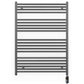700mm x 1200mm  Anthracite Grey Electric Pre-Filled Heated Towel Rail Radiator