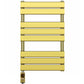 500x800mm Gold Electric Heated Towel Rail Panel Bathroom Radiator 