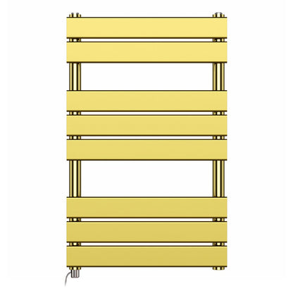  500x800mm Gold Electric Heated Towel Rail Panel Bathroom Radiator 