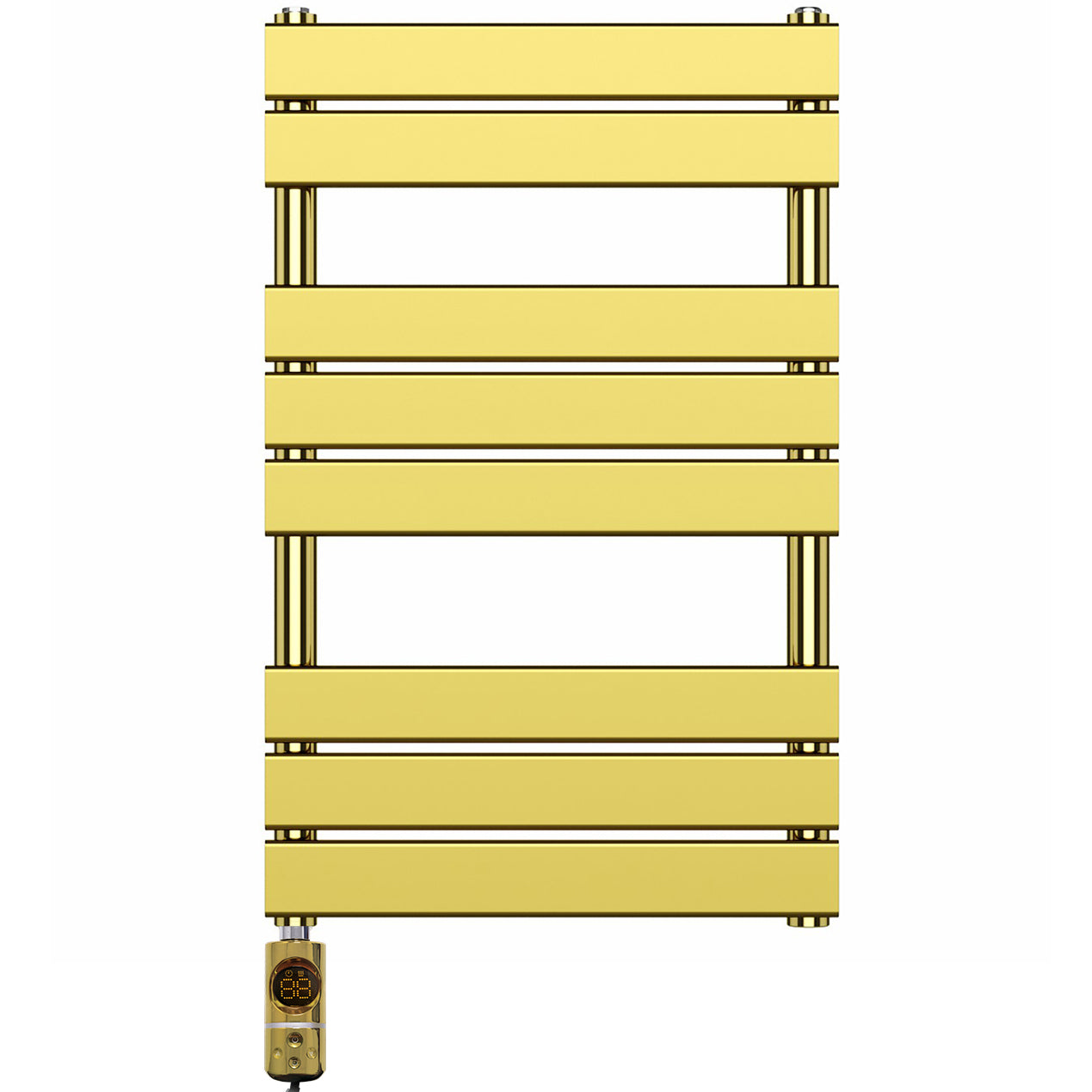 500mm Wide  x 800mm High Gold Electric Heated Towel Rail Panel Bathroom Radiator