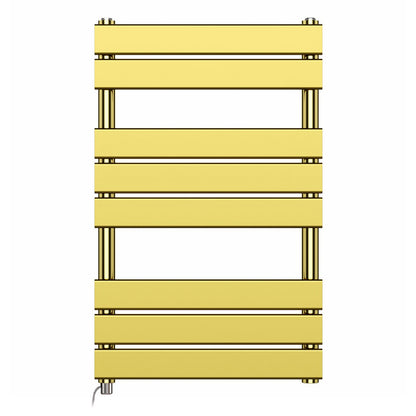 500mm Wide  x 800mm High Gold Electric Heated Towel Rail Panel Bathroom Radiator