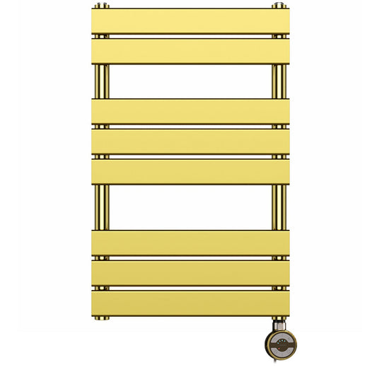 500x800mm Gold Electric Heated Towel Rail Panel Bathroom Radiator
