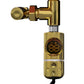 Gold AF Type Thermostatic Dual Fuel Heating Immersion Element for Towel Rail 